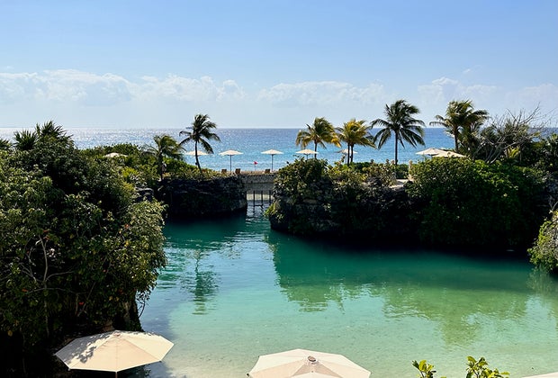 Hotel Xcaret Mexico river and beach