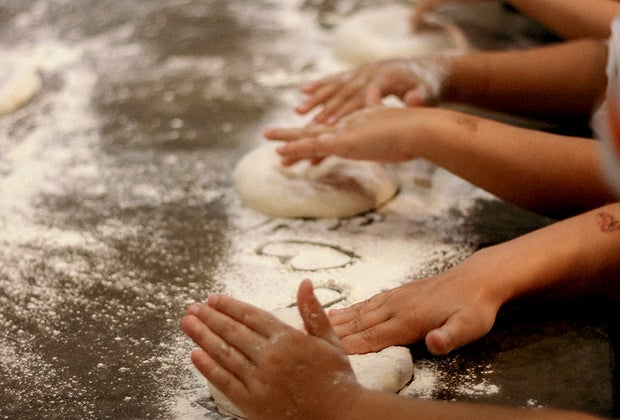 Easy Homemade Playdough Directions