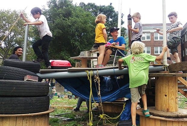 Things to do in NYC with tweens adventure playground