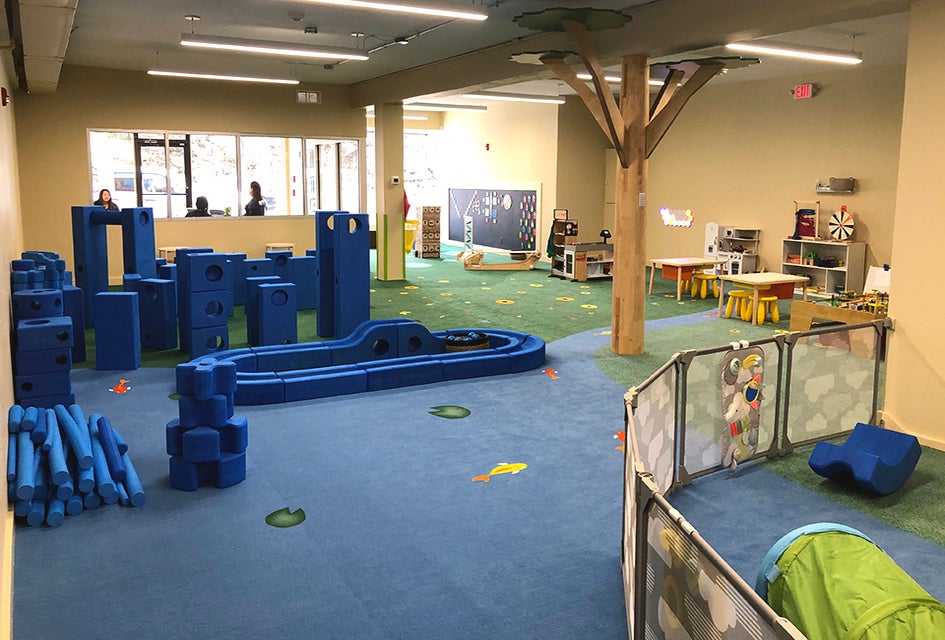 Pop In! Play Space & Cafe in Larchmont offers imaginative fun for kids.