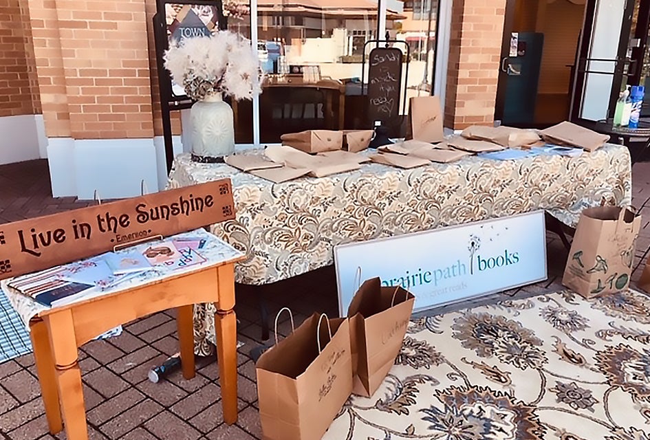 Prairie Path Books prides itself on its customer service but is staying safe with contactless pickup right now. Photo courtesy of Prairie Path