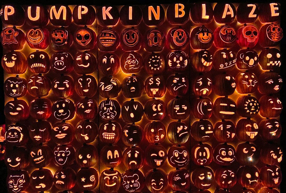 The Great Jack O'Lantern Blaze is coming to Long Island for Halloween 2021. Photo by the author