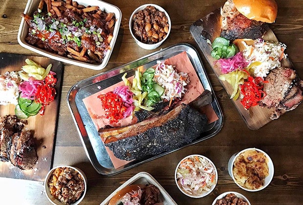 Mighty Quinn's Barbecue is the real deal.  Hudson Eats at Brookfield Place
