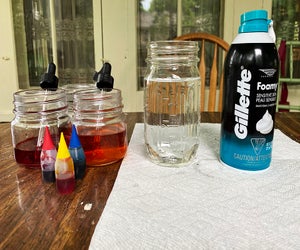 A few household items help create this fun science experiment for kids.