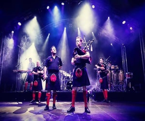 The Red Hot Chilli Pipers come to Tarrytown Music Hall on Saturday. Photo courtesy of the band