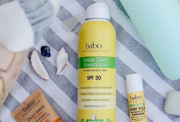 Reef-Safe Sunscreen for Kids: reef safe sunscreens Babo Botanicals Zinc Spray Sunscreen