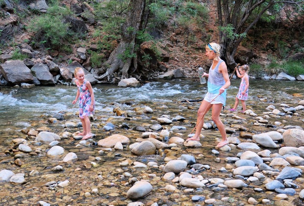 Zion National Park: A Guide for Families: Riverside Walk.