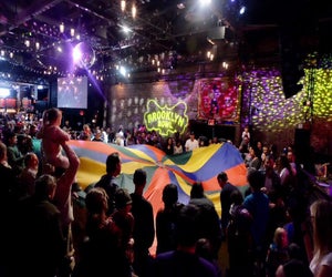 Rock out with your kids to the sounds of David Bowie at Rock n' Roll Playhouse at Brooklyn Bowl. Photo courtesy of Brooklyn Bowl