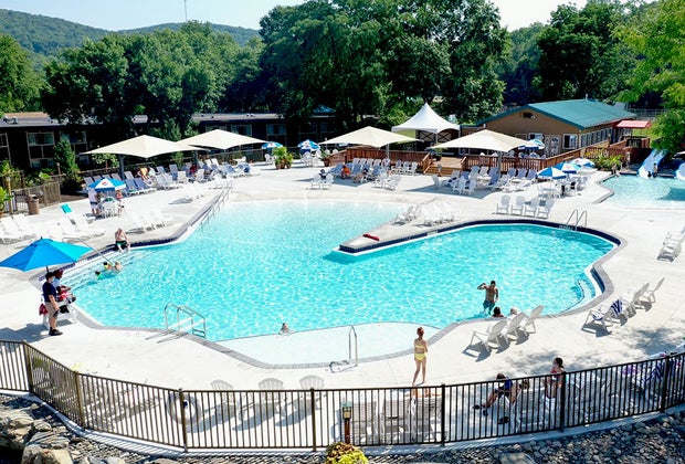 Cool pools in New York: Rocking Horse Ranch NYC Hotel Pools