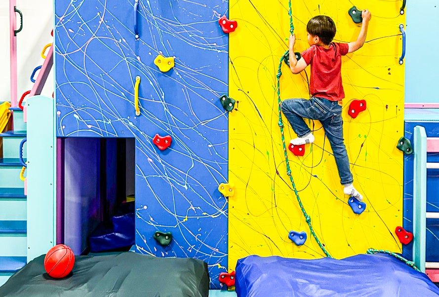 Kids want to climb the walls? Let them! Just not at your house...