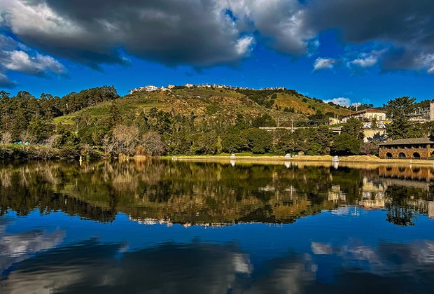 Lake Temescal in Oakland California