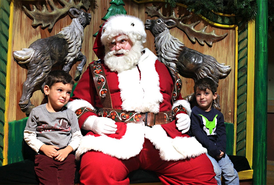 After a magical journey through Santaland you will finally meet the man himself! Photo by Sara Marnetette