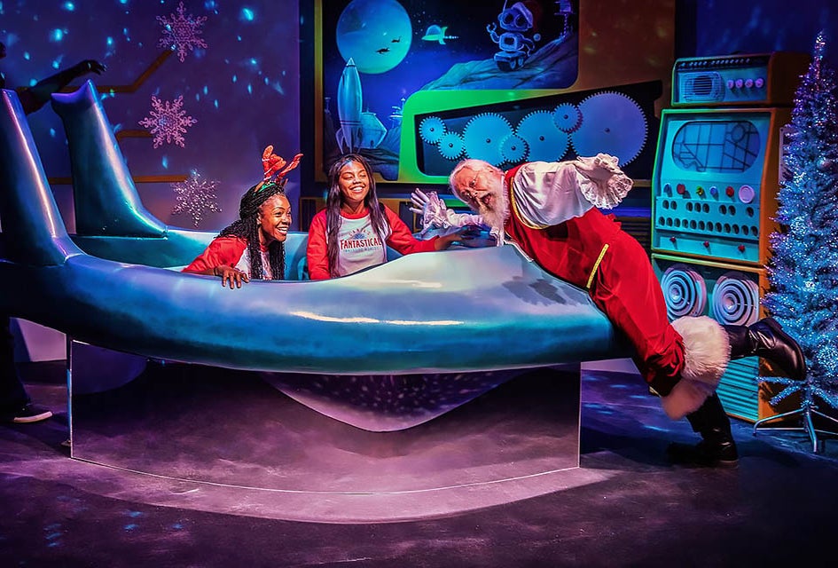 Santa’s Fantastical is a holiday destination full of art, technology, and nostalgia. Photo courtesy of Santa's Fantastical