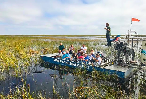 Sawgrass Recreational Park in the Florida Everglades