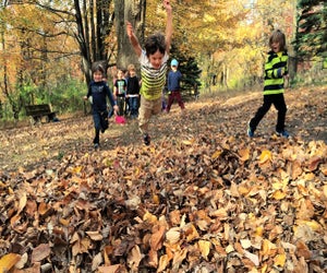 Nature Play. Photo courtesy of Schuylkill Center 