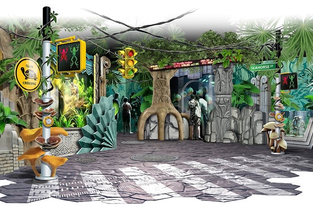 Sea Life Aquarium urban jungle