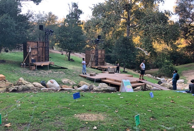 Griffith Park Shakespeare: Socially Distant Pods