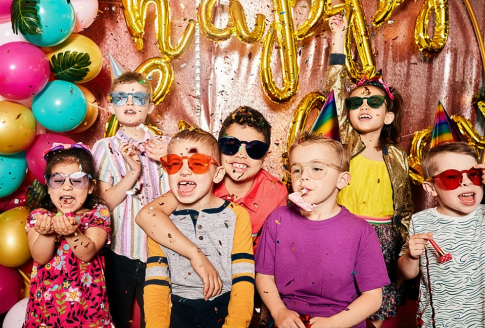 The East Bay is where the party is at! Birthday party photo courtesy of Pinstripes Events