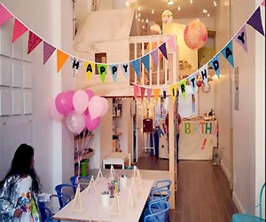 Sky Village helps parents create a perfect birthday party with its inexpensive space rental.