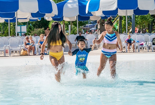 Hurricane Harbor water park for toddlers