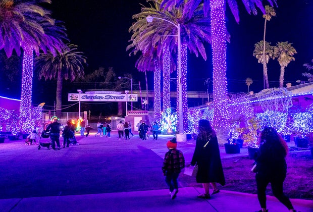 Snow N Glow: Ventura Entrance