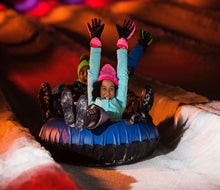 Try Galactic tubing at Camelback Mountain for nighttime family adventures. Photo courtesy of Camelback