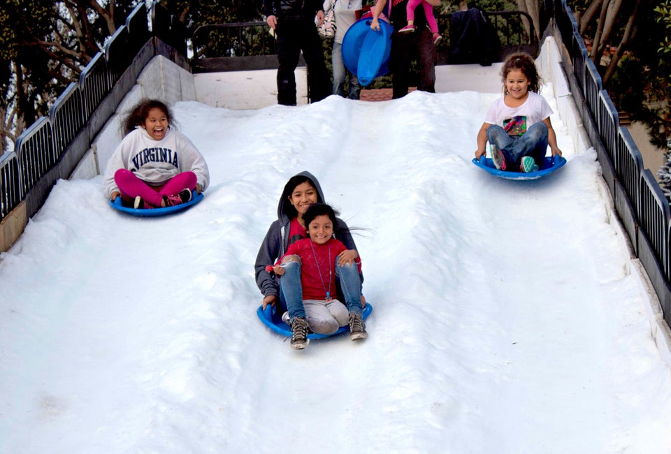 Snow Wonder it's so fun! Photo courtesy of Marina del Rey Visitors Bureau