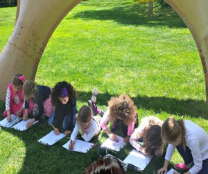 Students learn in mixed-age environments at Southampton Montessori School. Photo courtesy of the school