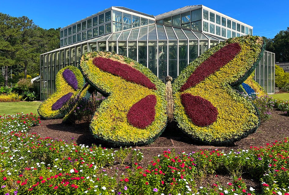 Celebrate SPRING! Festival at Callaway Gardens runs through the end of April with brilliant displays of flowers.  Photo by Rebecca Leffler