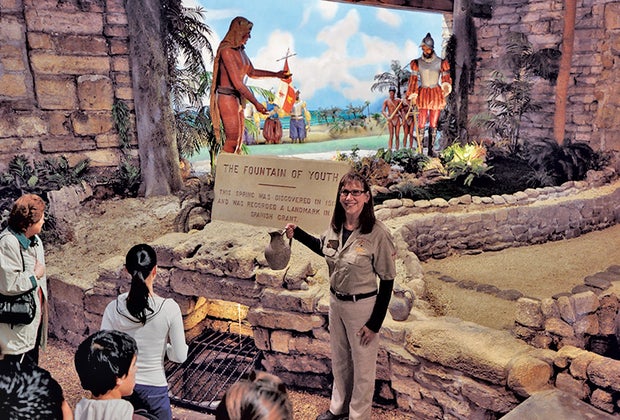 Underrated Summer Travel Ideas for Families : Ponce de Leon's Fountain of Youth