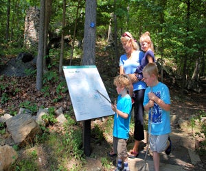 Stamford Museum & Nature Center's campout allows families to fully explore its 118-acre site. Photo courtesy of the nature center