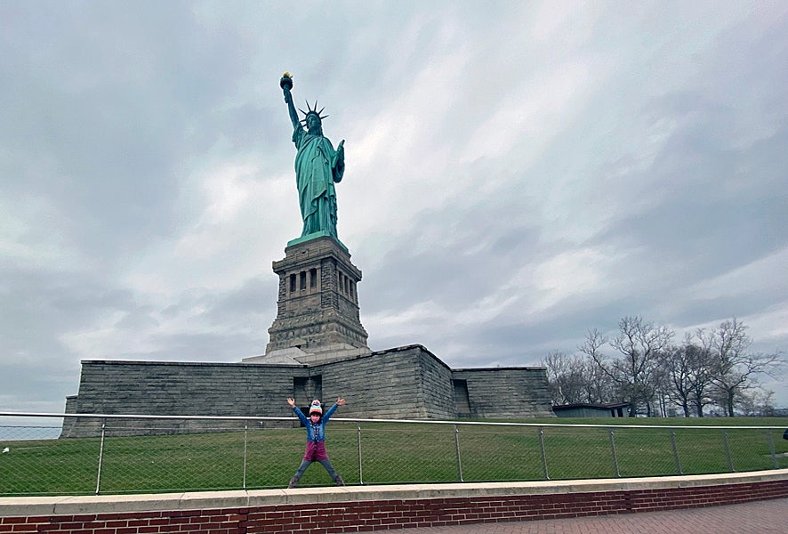 The Statue of Liberty is not only open now, it's a great, crowd-free time to visit.