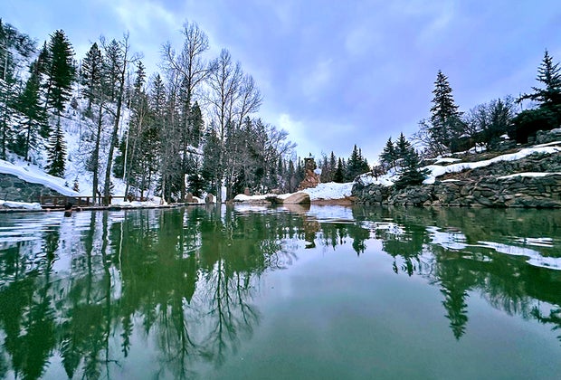 Steamboat Springs with Kids: Strawberry Park Hot Springs