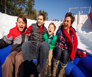 Thrill to winter adventures at Snow Mountain. Photo courtesy of Stone Mountain