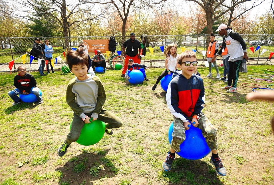 Get ready for old-school fun at the 12th Annual Street Games at Thomas Jefferson Park in East Harlem. Photo courtesy of NYC Parks