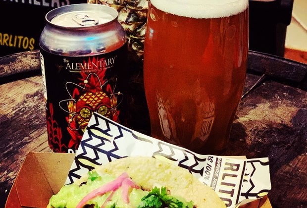 Kids will love the food while parents have a tasty brew at The Alementary.