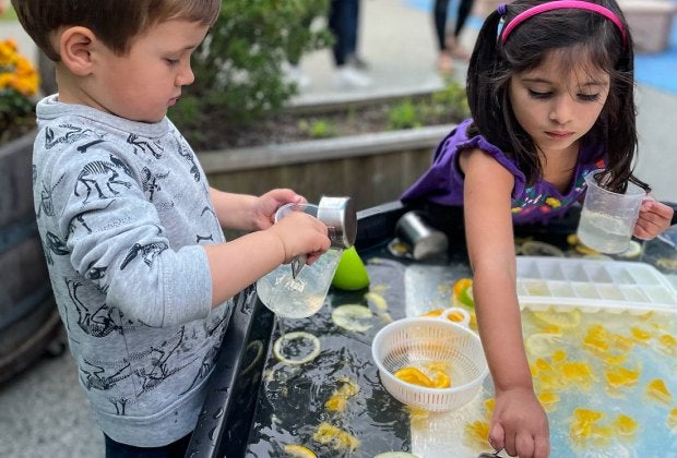 Enjoy Interactive activities and outdoor exploration at summer day camps. Photo courtesy of Peekadoodle Summer Camp