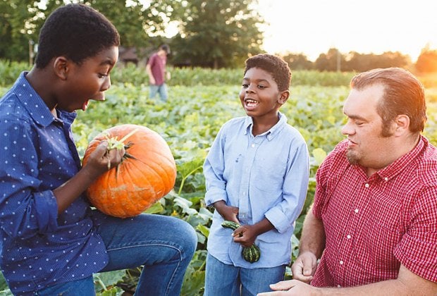 Pick pumpkins and enjoy other fall fun every weekend at Johnson's Corner Farm.