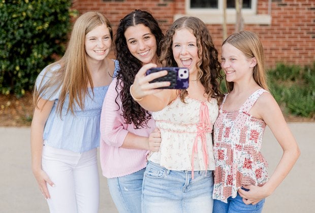 Help teens and tweens look their best by shopping at stores, like Ruth & Naomi, that focus on their needs and wants. Photo by Elizabeth Buergler Photography, courtesy of Ruth & Naomi
