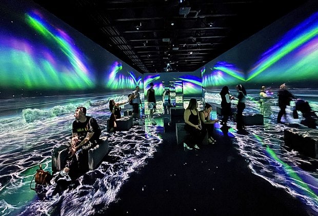 The visuals at Arte Museum wow visitors, but we urge caution if you plan to visit with little kids. 