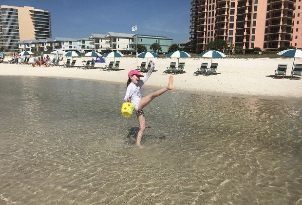 Kick your heels up for beach time fun at nearby Southern beaches, like Orange Beach along the Gulf Coast. Photo by Melanie Preis
