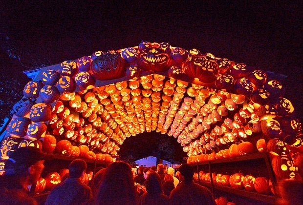 Book your tickets now if you want to see the annual spectacle that is The Great Jack O'Lantern Blaze at Van Cortlandt Manor. Photo by the author