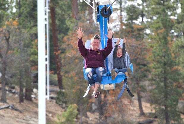 Raise your hands if you want to have fun in Big Bear. Photo courtesy of bigbearguide.com