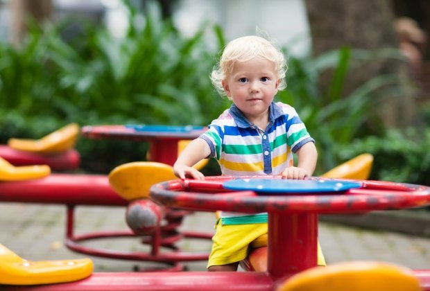 Preschool is no problem for this little guy.