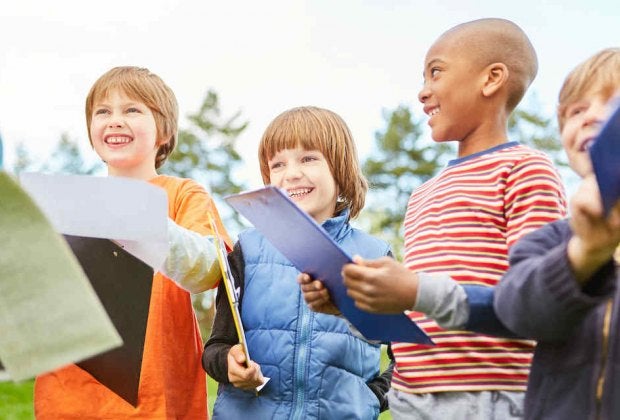 Grab your list and head out for a scavenger hunt with the kids!