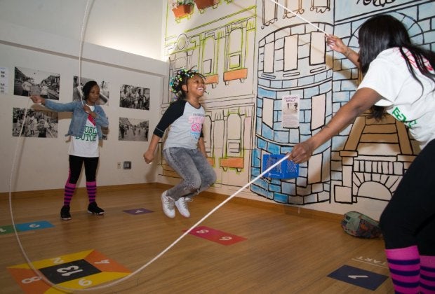 Celebrate the Block Party Exhibit finale at the Brooklyn Children's Museum. Photo courtesy of the museum