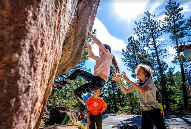 ABC Kids Climbing offers outdoor adventures for the youngest climbers.
