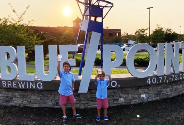 Catch an epic sunset at Blue Point Brewing Company. Photo by Jessica Hill