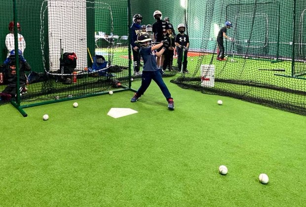 Let's play ball! Photo courtesy of Batter's Box.