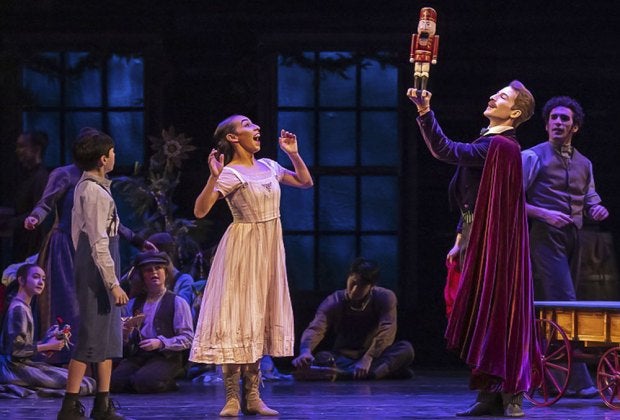 The mysterious Great Impresario, the man who has designed and created the World’s Fair, brings the magic of the season to life! Photo by Tod Ros for the Joffrey Ballet.